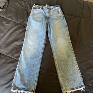Abercrombie 90’s Straight Ultra High Rise Jeans